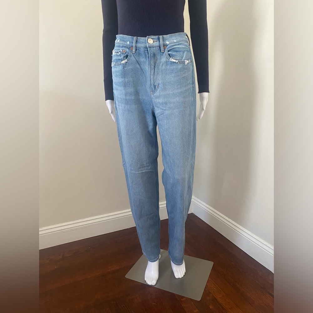 American Eagle Outfitters WMN’s Light Blue Baggy Straight Leg Jeans Size 6